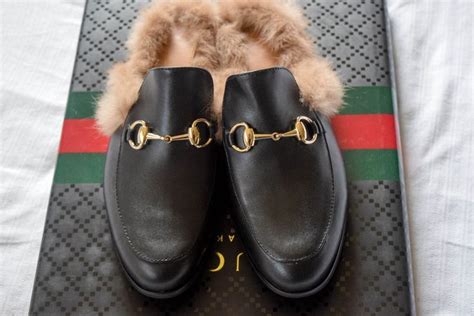 gucci fur loafers fake|best gucci princetown knockoff.